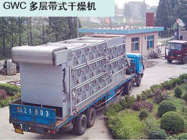 GWC series multilayer belt type through flow dryer